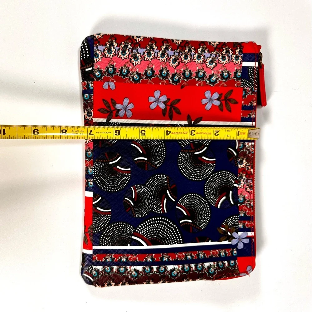 NWOT Anthropologie Woman’s Florist Pattern Clutch, Pouch,Amenity,Cosmetic bag